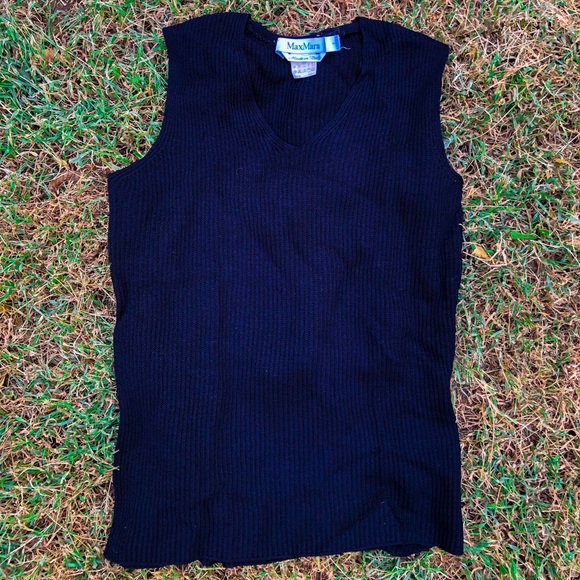 Vintage Max Mara knit tank top - Picture 5 of 5